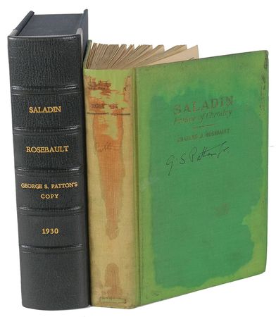 Lot #478 George S. Patton: Saladin: Price of Chivalry originating from Patton’s library and signed three times - Image 2