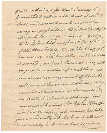 Lot #459 Henry Dearborn Handwritten Letter Signed - Image 2