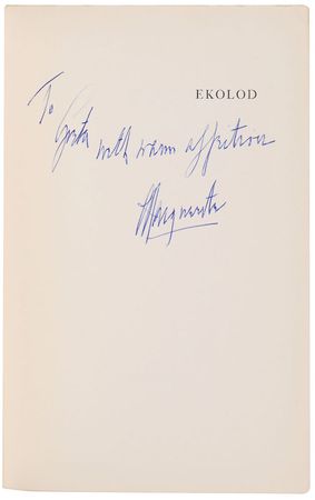 Lot #1052 Greta Garbo: Marguerite Wenner-Gren - Image 1