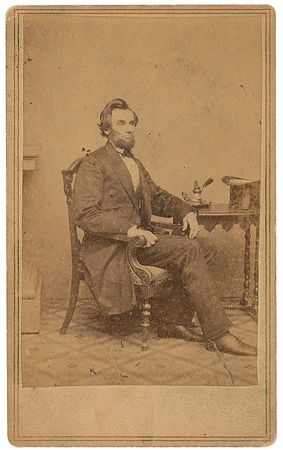 Lot #32 Abraham Lincoln: As he appeared at the