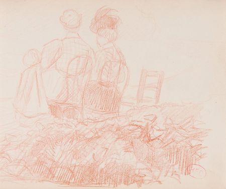 Lot #612 Henri-Edmond Cross: Original work by the Neo-Impressionist master - Image 1