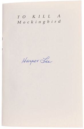 Lot #749 Harper Lee Book - Image 1