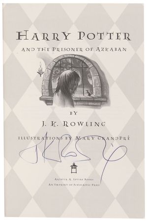 Lot #802 J. K. Rowling: First edition of the Prisoner of Azkaban - Image 1