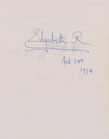 Lot #224 Elizabeth, Queen Mother - Image 1