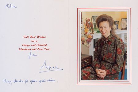 Lot #323 Princess Anne Christmas Cards - Image 1