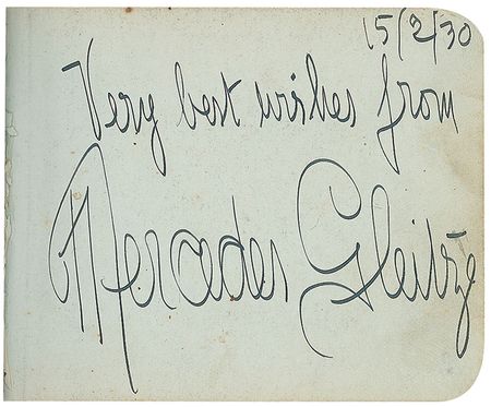 Lot #1029 Autograph Book Autograph Album - Image 1