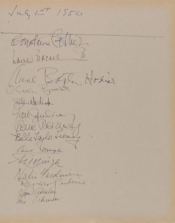 Lot #1063 Hollywood: Dozens from the golden age, featuring Porter, Zanuck, Cukor, and Bacall - Image 1