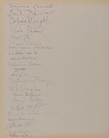 Lot #1063 Hollywood: Dozens from the golden age, featuring Porter, Zanuck, Cukor, and Bacall - Image 2