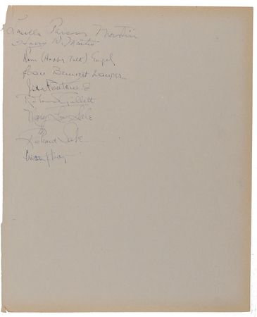 Lot #1063 Hollywood: Dozens from the golden age, featuring Porter, Zanuck, Cukor, and Bacall - Image 3