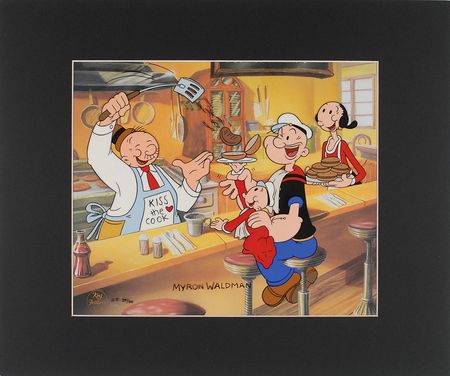 Lot #704 Myron Waldman Animation Cel - Image 1