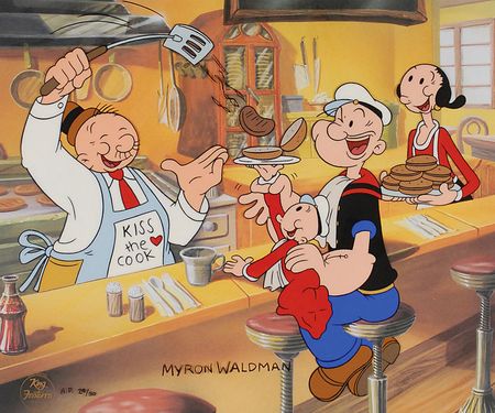 Lot #704 Myron Waldman Animation Cel - Image 2