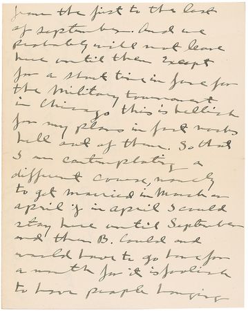 Lot #481 George S. Patton: “These damned old fossils have no interest in what happens and you can't learn from them” - Image 5