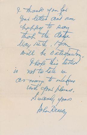 Lot #213 John Dewey - Image 2