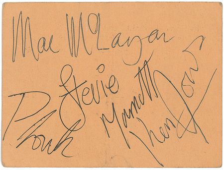 Lot #1012 Small Faces Signed Concert Ticket - Image 1