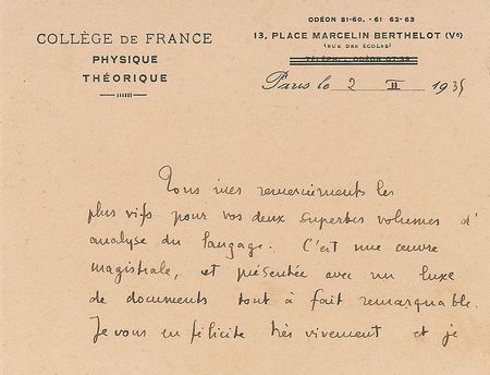 Lot #309 Ivan Pavlov: Pavlov and colleagues arrange the important 15th International Physiological Congress - Image 3