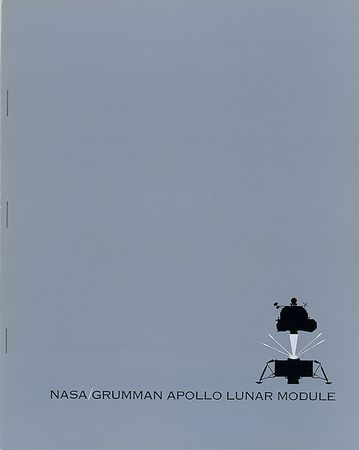 Lot #560 Apollo LM Transparencies NASA/Grumman Apollo Lunar Module Transgraphic Brochure - Image 1