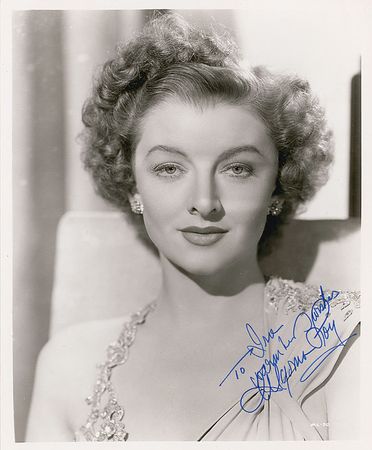 Lot #1138 Myrna Loy Signed Photographs - Image 1