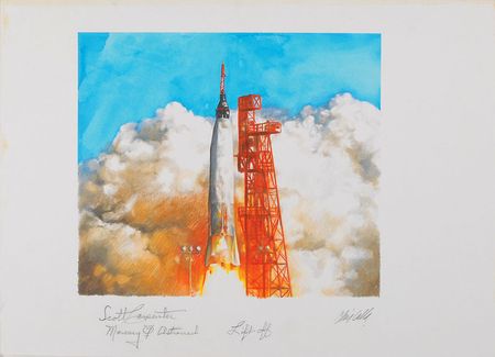 Lot #102 Scott Carpenter and Chris Calle - Image 1