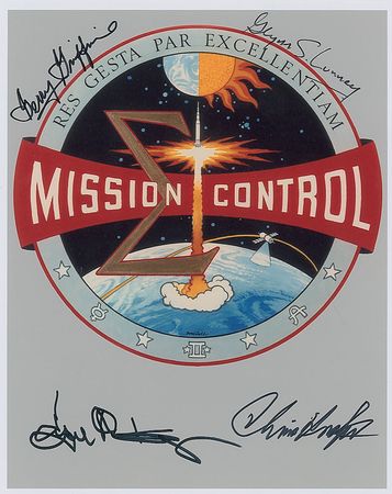 Lot #590  NASA Flight Controllers - Image 1