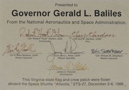 Lot #543 STS-27 - Image 2