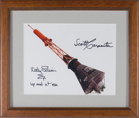 Lot #127 Wally Schirra and Scott Carpenter - Image 2