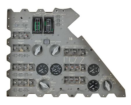 Lot #181 Apollo Block 1 Control Panel - Image 1