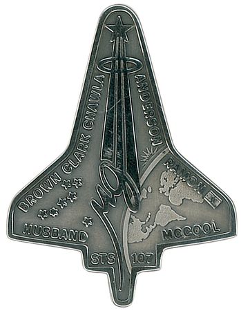 Lot #581 Columbia STS-107 - Image 1