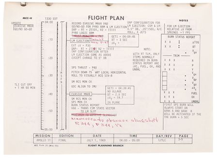 Lot #298 Apollo 11: Gene Kranz - Image 3