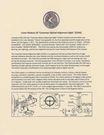 Lot #432 Apollo 15 - Image 6