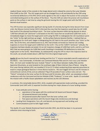 Lot #431 Apollo 15 Flown Lunar Module Rotational Hand Controller - Image 6