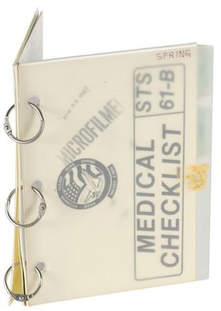 Lot #541 STS 61-B: Woody Spring - Image 1