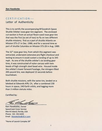 Lot #534 STS-27/28 - Image 2