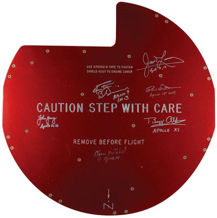 Lot #197 Lunar Module Ascent Engine Cover Shield Assembly - Image 1
