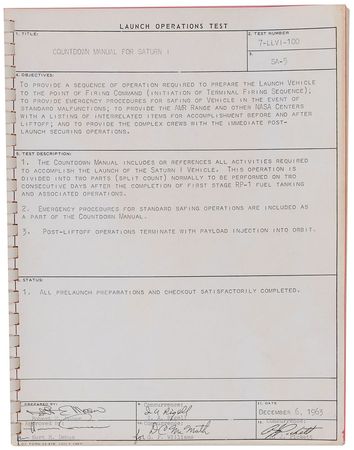 Lot #225 Saturn I - Image 2