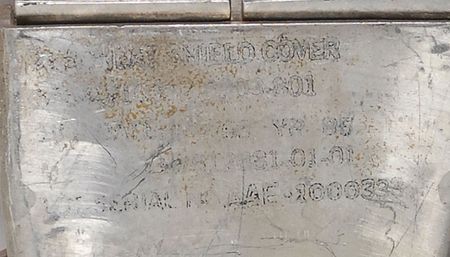 Lot #533 Space Shuttle SRB BSM Heat Shield Cover - Image 3