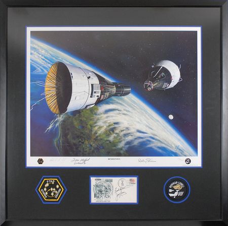 Lot #388 Gemini 6 and 7 Print and Launch Day Cover - Image 1