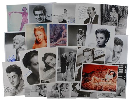Lot #797 Actors and Actresses Signed Photographs - Image 1