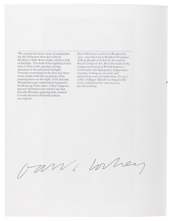 Lot #245 The Great British: Signed by over 50 British greats?including Bacon, Hockney, and Moore - Image 4