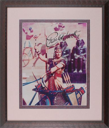 Lot #884 Charlton Heston - Image 1