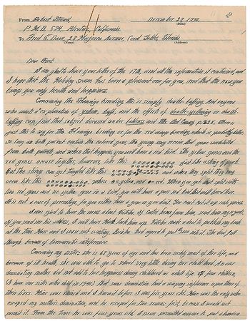 Lot #217 Robert Stroud: “When you get that split with two red genes and no yellow gene in a bird, you will have a pure red bird” - Image 1