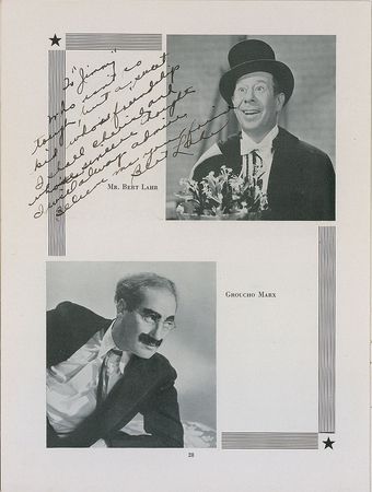 Lot #773 Hollywood Victory Caravan: 1942 Hollywood Victory Caravan program signed for Cagney - Image 2