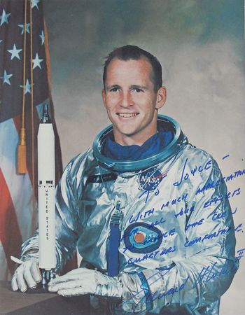 Lot #394 Edward H. White II Signed Photograph - Image 2