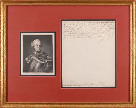 Lot #156 Frederick the Great Signed Letter - Image 1