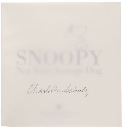Lot #475 Charles Schulz Book - Image 1