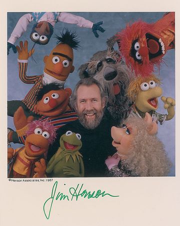 Lot #846 Jim Henson Signed Photograph - Image 1