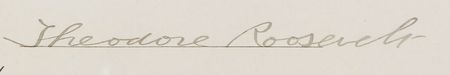 Lot #49 Theodore Roosevelt Signed Document - Image 2