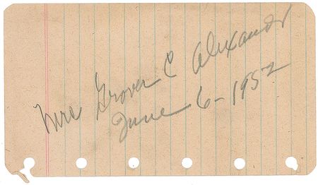 Lot #113 Ronald and Nancy Reagan Signatures - Image 3