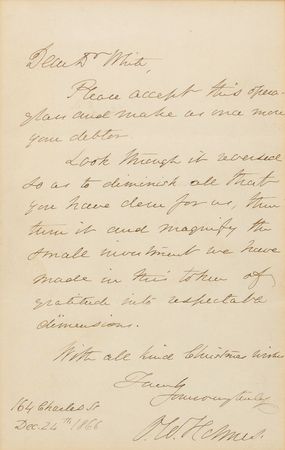 Lot #533 Oliver Wendell Holmes, Sr - Image 2