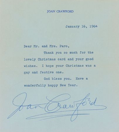 Lot #821 Joan Crawford Group Lot - Image 3