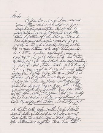 Lot #158 John Gotti: Gotti lashes out from prison: “You see I don’t use the word utterly impossible lightly...It appears that you really don’t know anything” - Image 1
